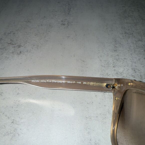COACH 0HC8244 56mm Sunglasses Champagne/Silver /Gradient Flash - Picture 5 of 11